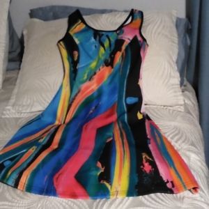 Fun fitted Milano tube dress. XS